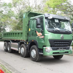 XE BEN V7G 8X4 THÙNG VUÔNG - BẢN NÂNG CẤP 2022