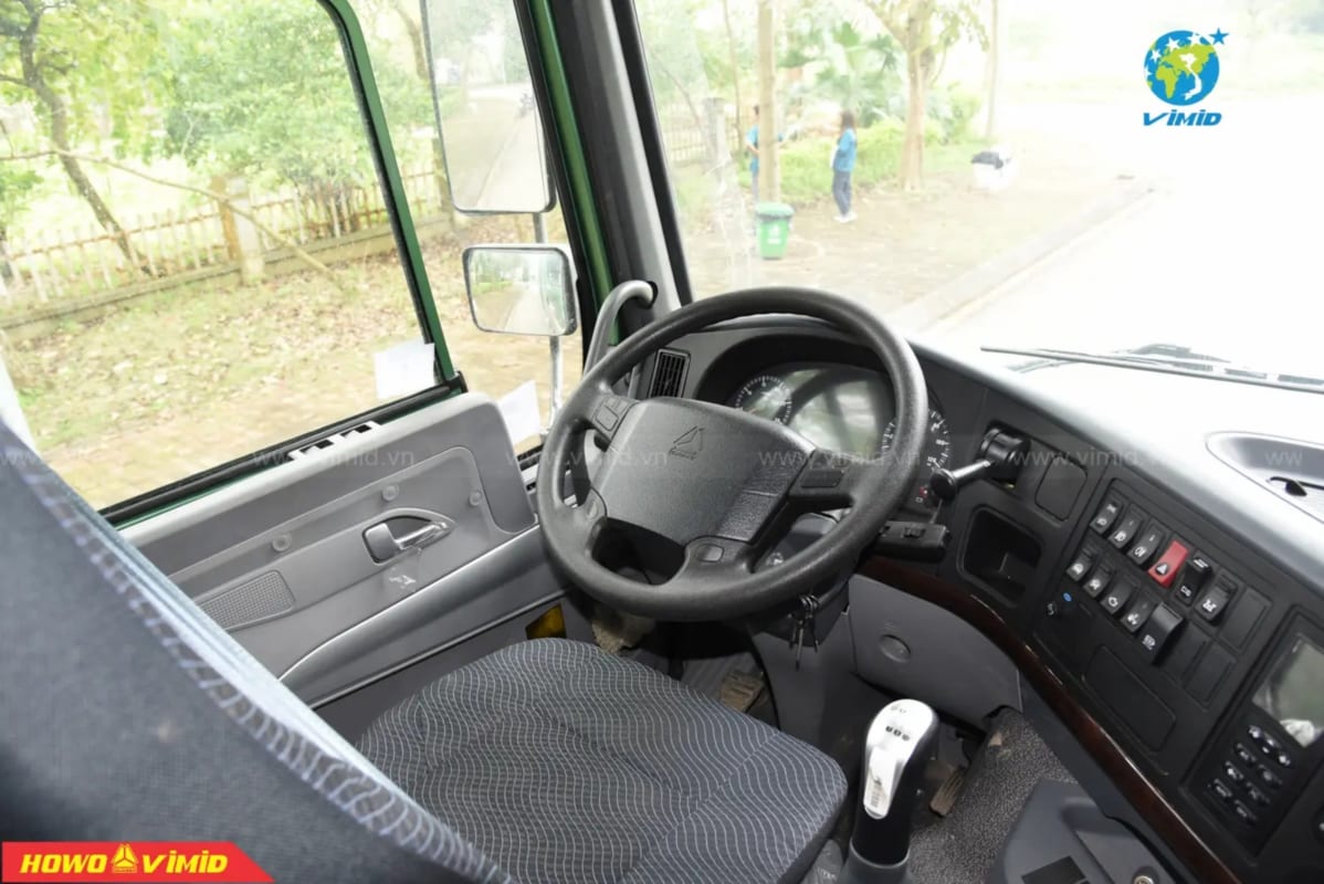 XE BEN V7G 8X4 THÙNG VUÔNG - BẢN NÂNG CẤP 2022