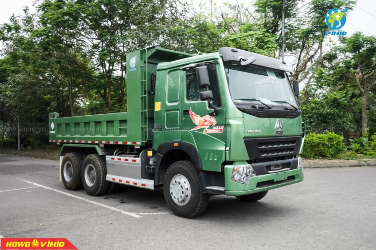 XE BEN V7G 6X4 THÙNG VUÔNG - BẢN N NG CẤP 2022