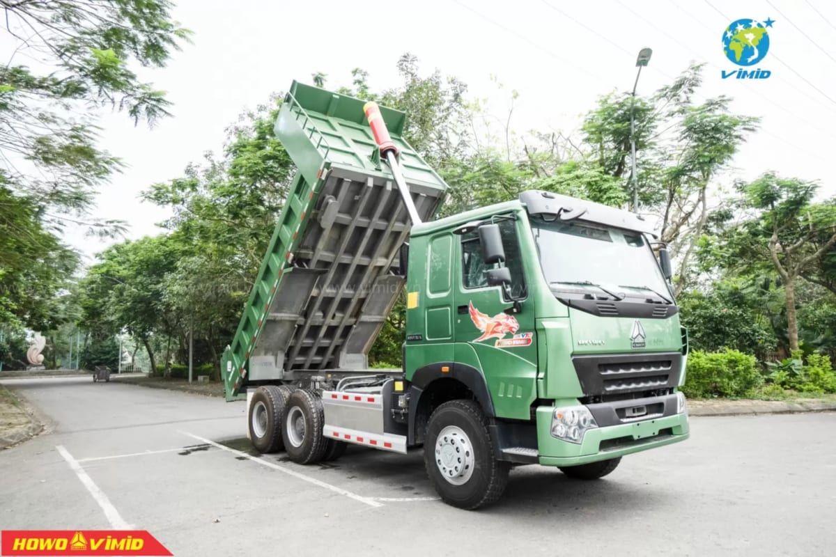 XE BEN V7G 6X4 THÙNG VUÔNG - BẢN N NG CẤP 2022