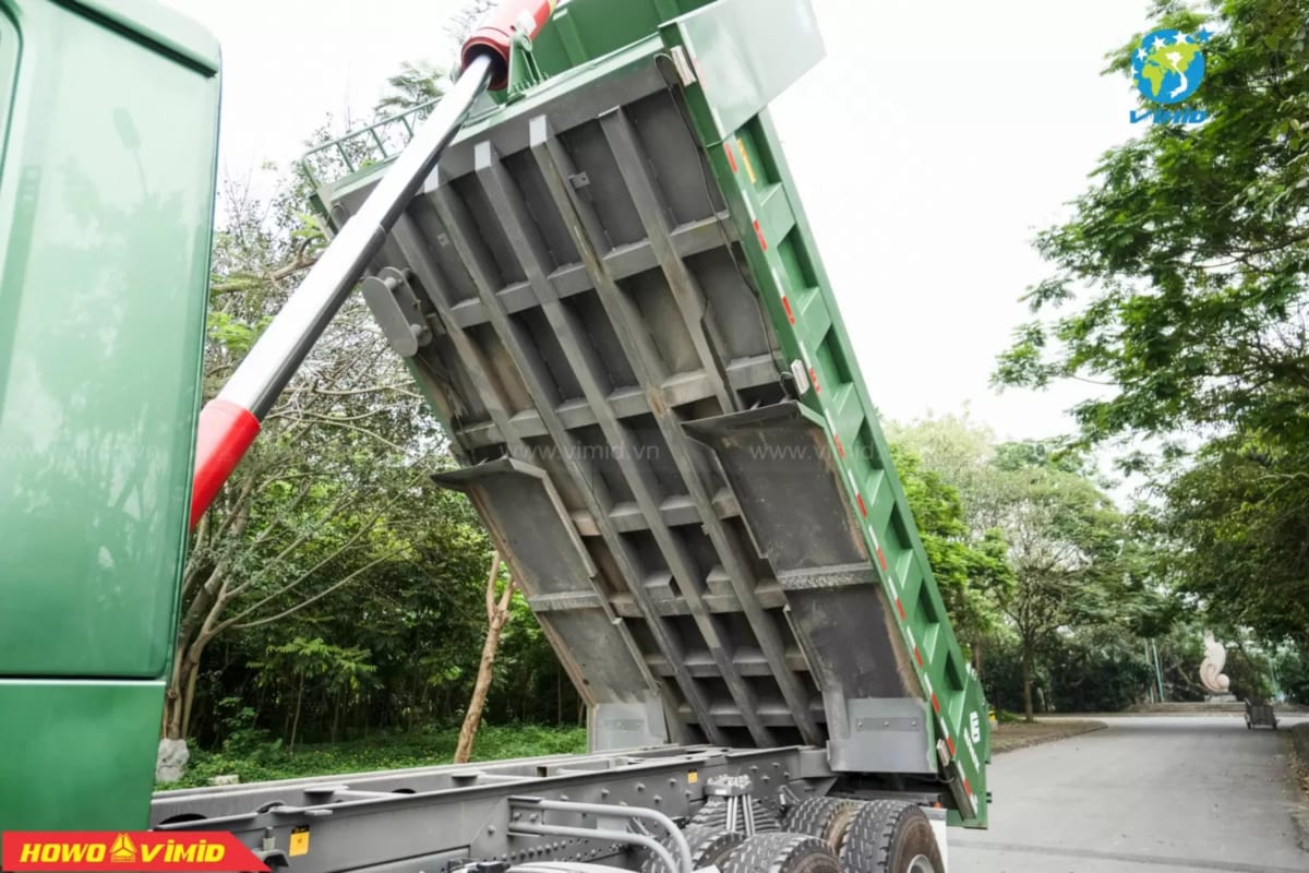 XE BEN V7G 6X4 THÙNG VUÔNG - BẢN N NG CẤP 2022