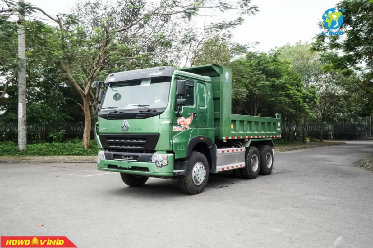 XE BEN V7G 6X4 THÙNG VUÔNG - BẢN N NG CẤP 2022