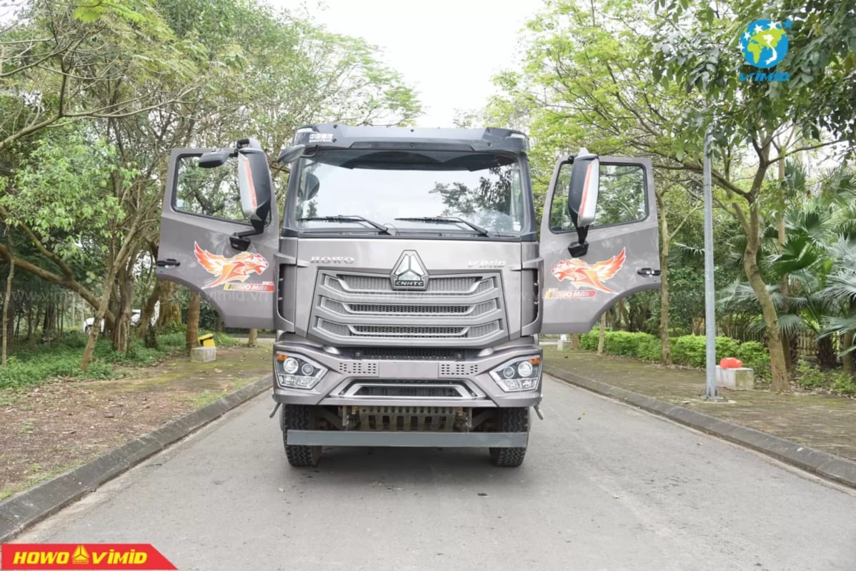xe ben NX400 8X4 thùng vuông