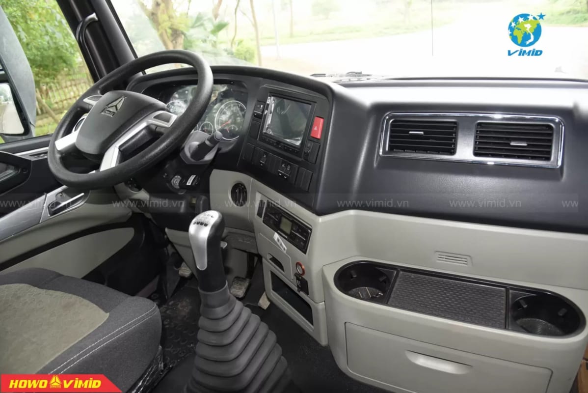 xe ben NX400 8X4 thùng vuông