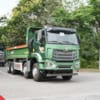 Xe ben NX400 8x4 thùng đúc